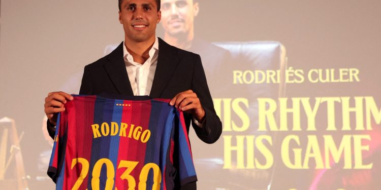 Rodri přestupuje z Manchesteru City do Barcelony